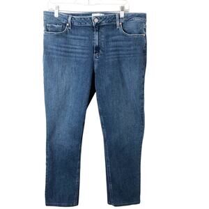 Paige Women's Brigitte Medium Wash High-Rise Jeans Size 32